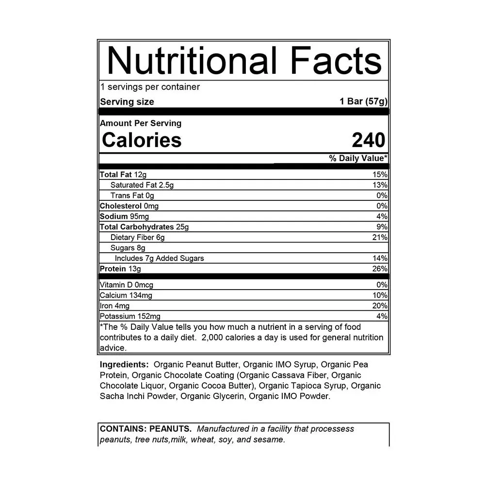 美國製能量棒【素食者適用】 Made in the US Vegan Protein Bar