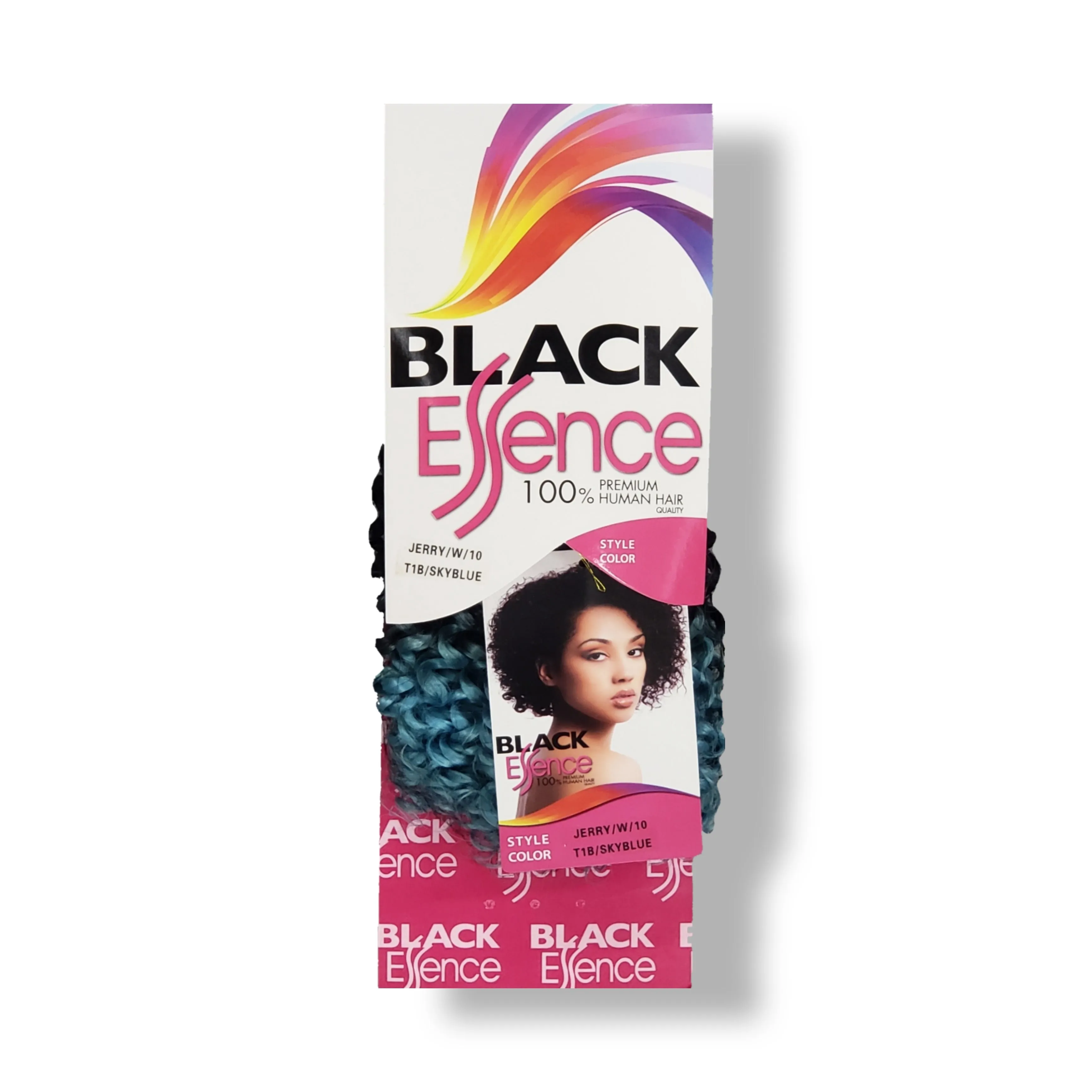 (10") Black Essence Premium Human Hair - Jerry Curl
