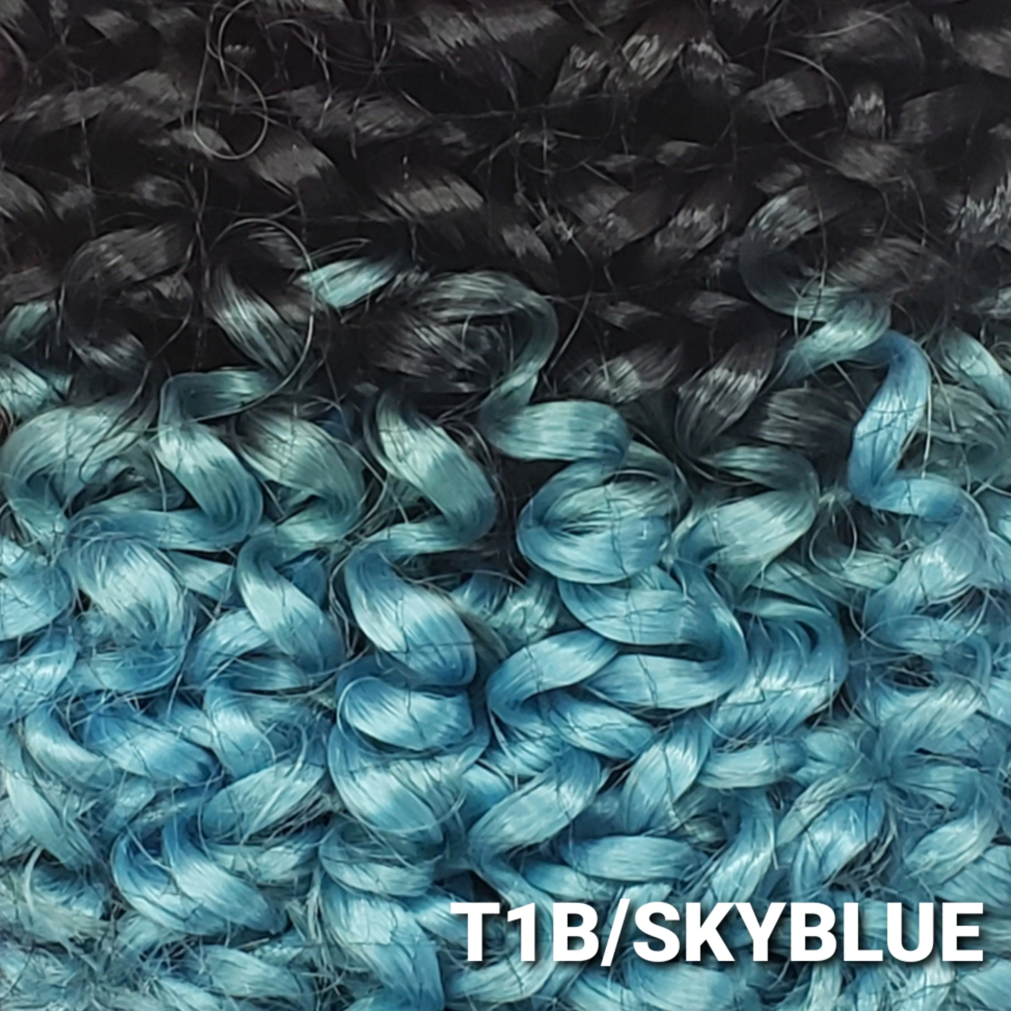 (10") Black Essence Premium Human Hair - Jerry Curl