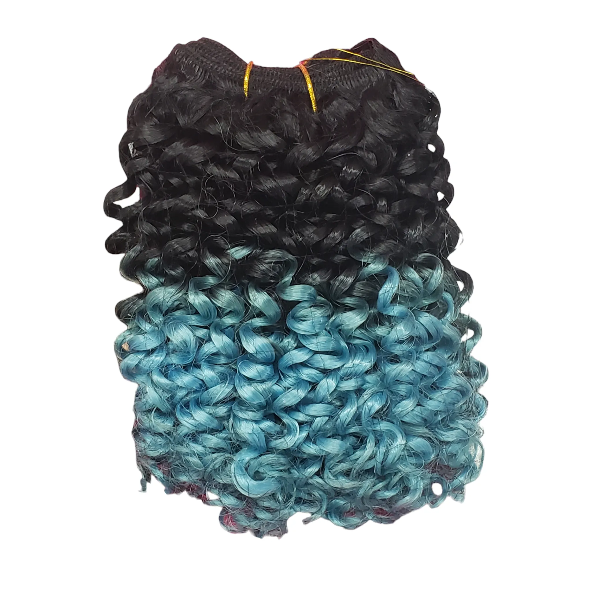 (10") Black Essence Premium Human Hair - Jerry Curl