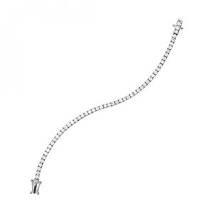 14k White Gold 2cttw Diamond Tennis Bracelet