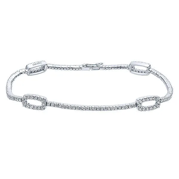 14k White Gold Lusso Diamond Tennis