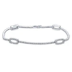 14k White Gold Lusso Diamond Tennis