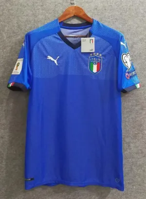 2018 Men Italia Jersey Stadium Home Soccer World Cup Jersey Fanatics