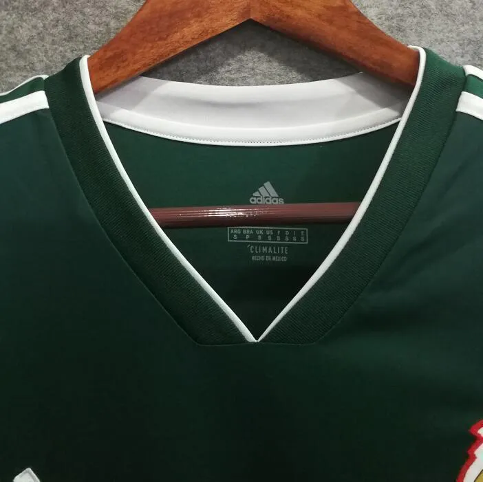 2018 Men Mexico Jersey Stadium Home Soccer Jersey World Cup Jersey Fanatics