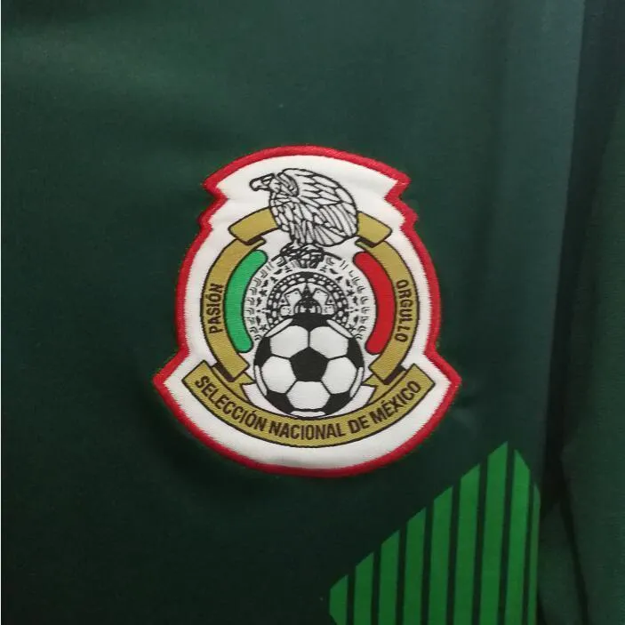2018 Men Mexico Jersey Stadium Home Soccer Jersey World Cup Jersey Fanatics