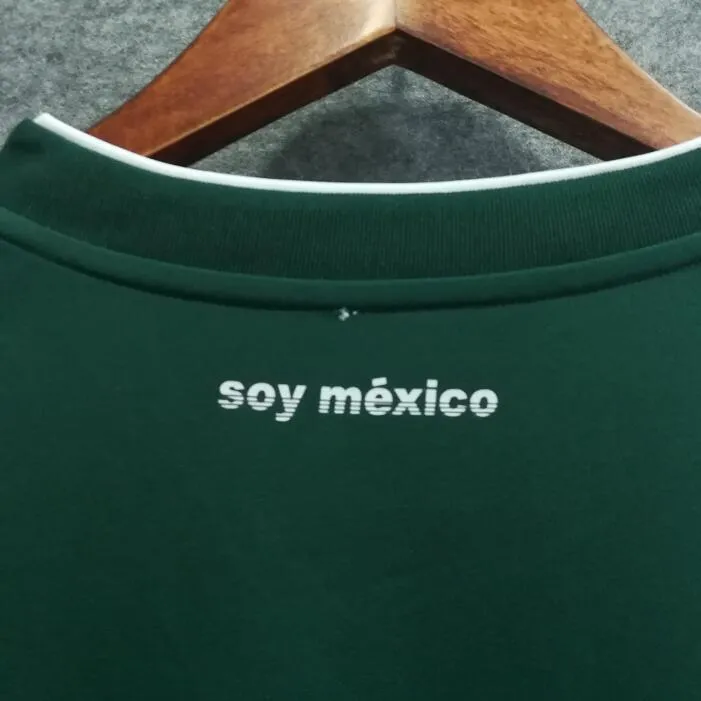2018 Men Mexico Jersey Stadium Home Soccer Jersey World Cup Jersey Fanatics