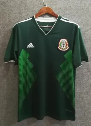 2018 Men Mexico Jersey Stadium Home Soccer Jersey World Cup Jersey Fanatics
