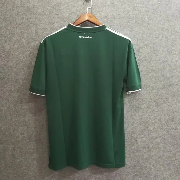 2018 Men Mexico Jersey Stadium Home Soccer Jersey World Cup Jersey Fanatics