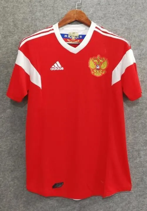 2018 Men Russia Jersey Home Stadium Soccer Jersey World Cup Jersey Player