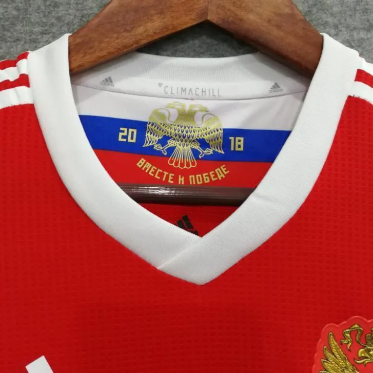 2018 Men Russia Jersey Home Stadium Soccer Jersey World Cup Jersey Player
