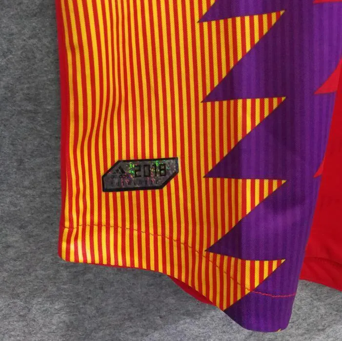 2018 Men Spain Jersey Home 22 Isco Jersey Soccer World Cup Jersey Player