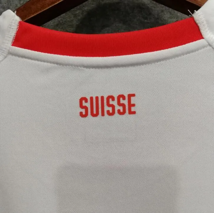 2018 Men Swiss Jersey Stadium Away Soccer Jersey World Cup Jersey Fanatics
