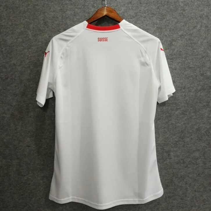 2018 Men Swiss Jersey Stadium Away Soccer Jersey World Cup Jersey Fanatics