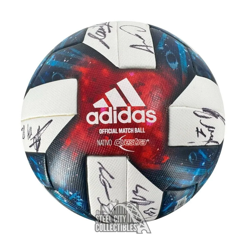 2019 Minnesota United FC Auto Match Used Soccer Ball -BAS/Fanatics LOA (24 Sigs)