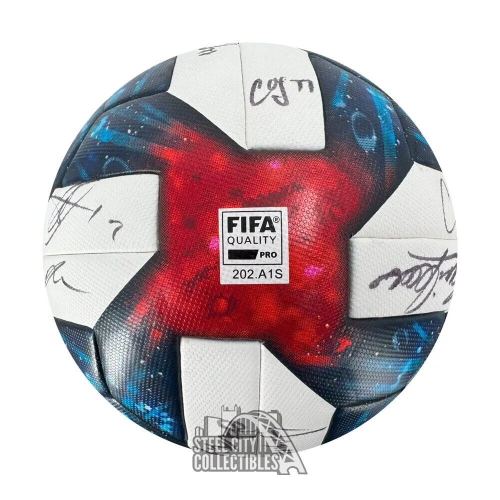 2019 Minnesota United FC Auto Match Used Soccer Ball -BAS/Fanatics LOA (24 Sigs)
