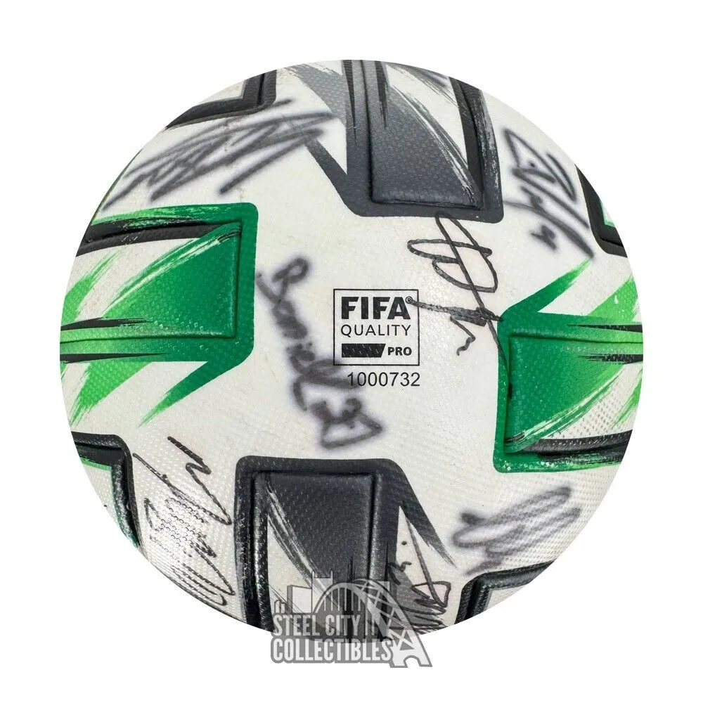 2020 Houston Dynamo Auto Match Used Soccer Ball - BAS/Fanatics LOA (27 Sigs)