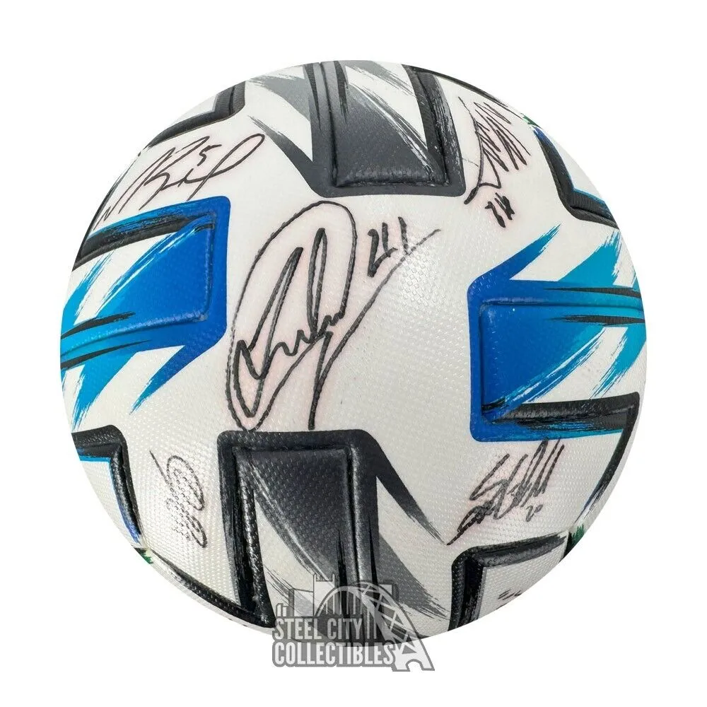 2020 Minnesota United FC Auto Match Used Soccer Ball - BAS/Fanatics LOA(25 Sigs)