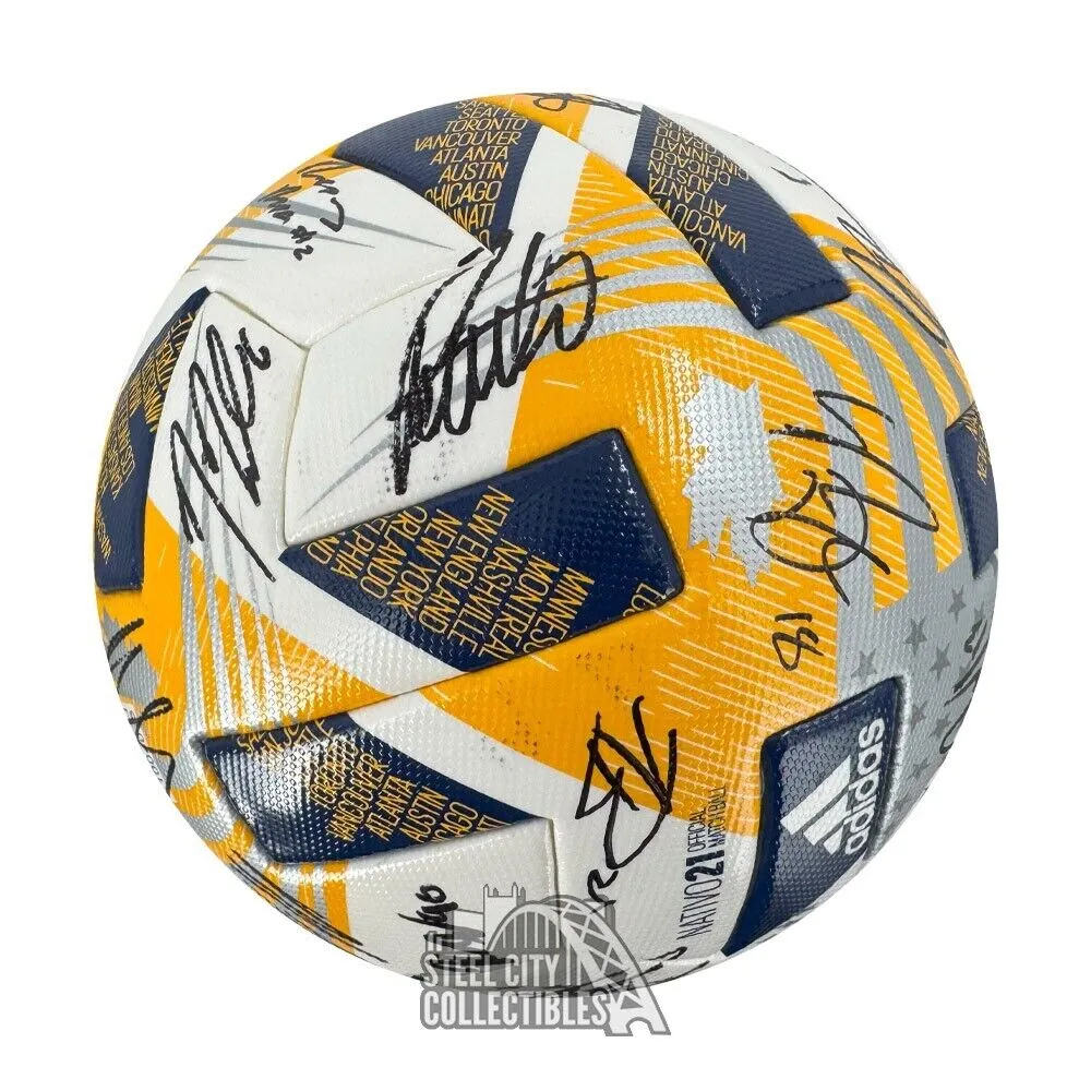 2021 Toronto FC Autographed Match Used Soccer Ball - BAS/Fanatics LOA (35 Sigs)