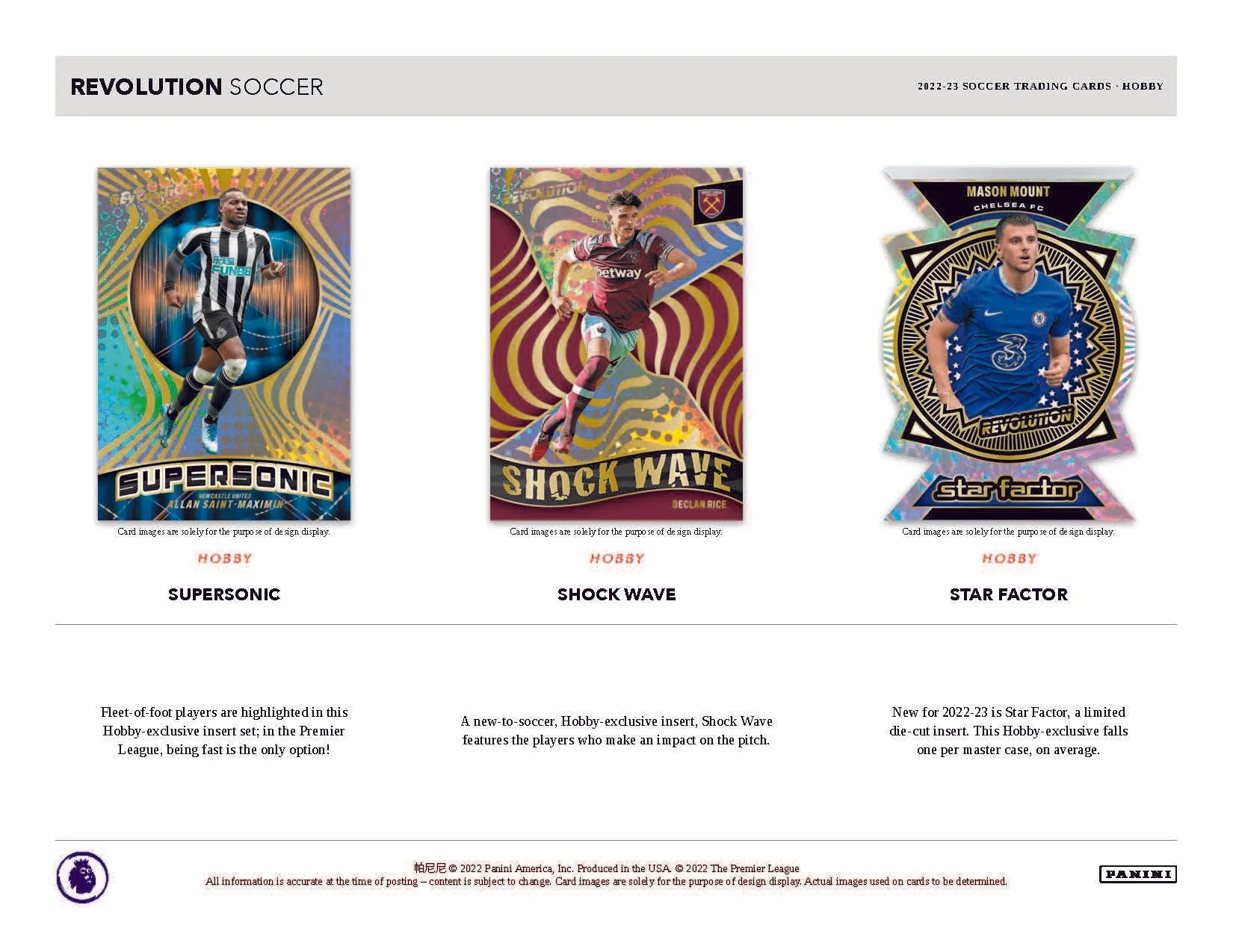 2022-23 Panini Revolution Soccer Hobby