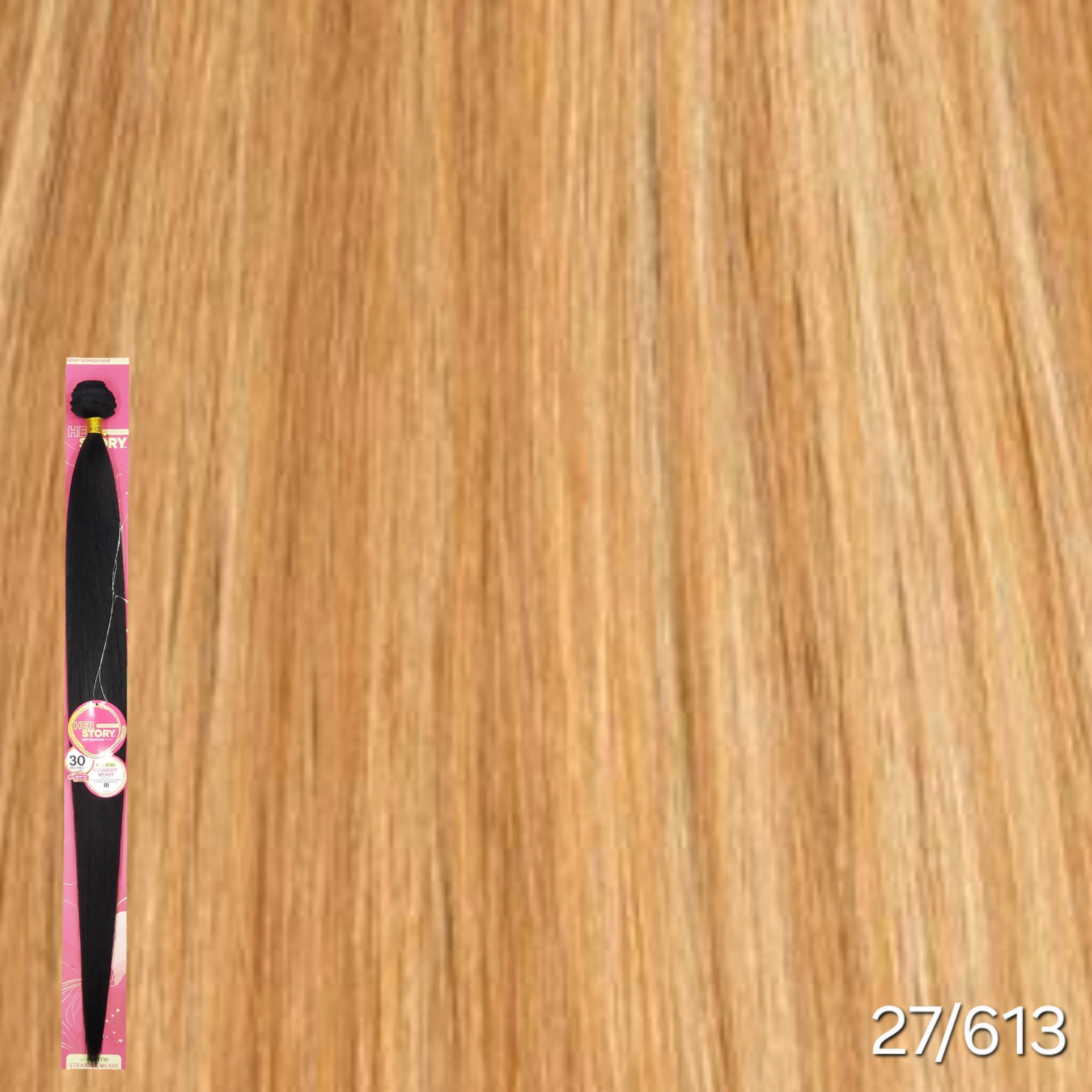 (30") Beshe HER STORY PremierMix Remy Touch Straight Weaving (HSB.ST30)