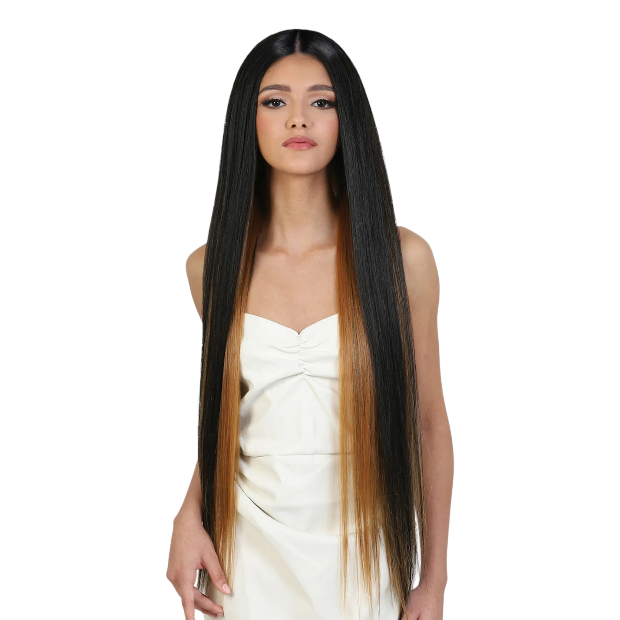 (30") Beshe HER STORY PremierMix Remy Touch Straight Weaving (HSB.ST30)