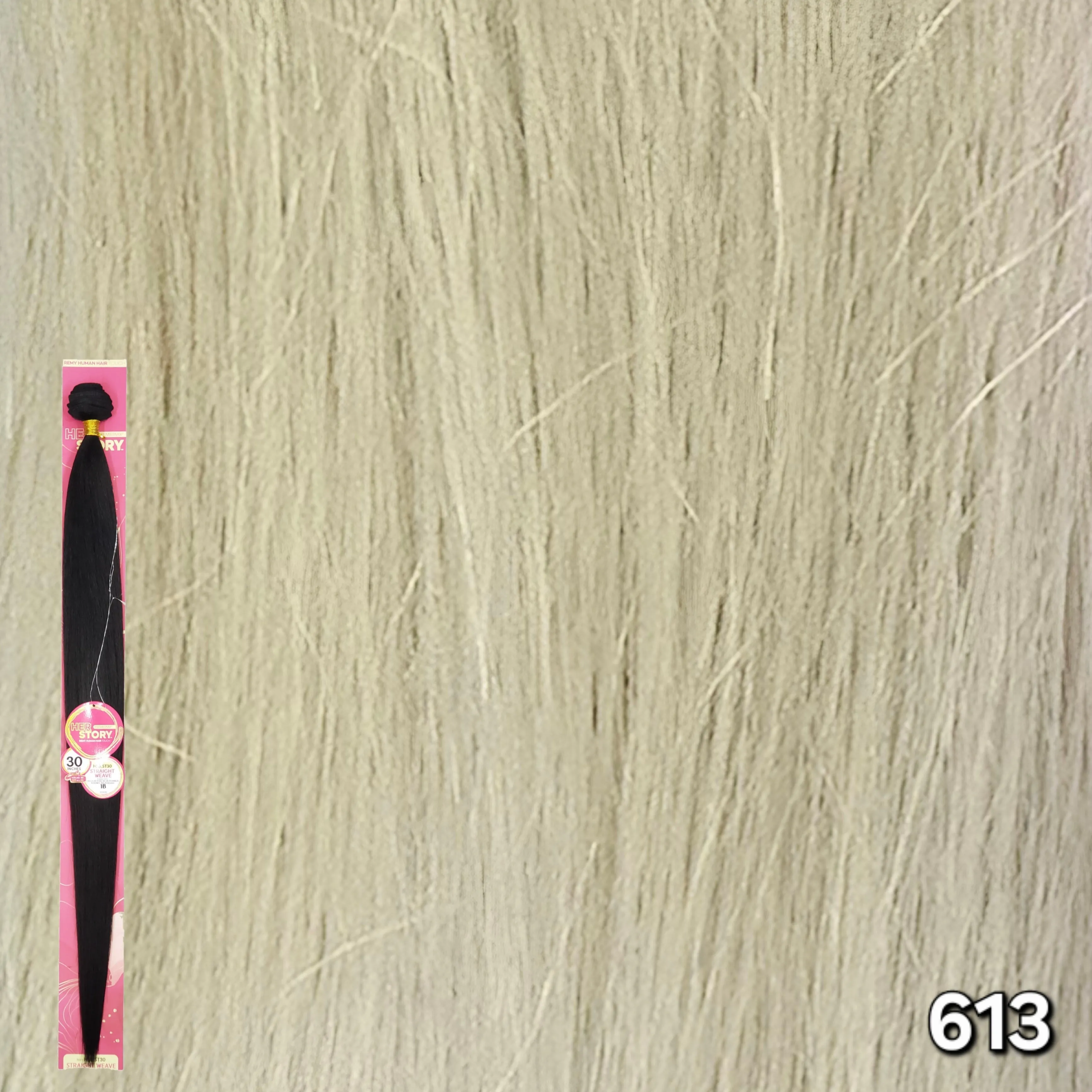 (30") Beshe HER STORY PremierMix Remy Touch Straight Weaving (HSB.ST30)