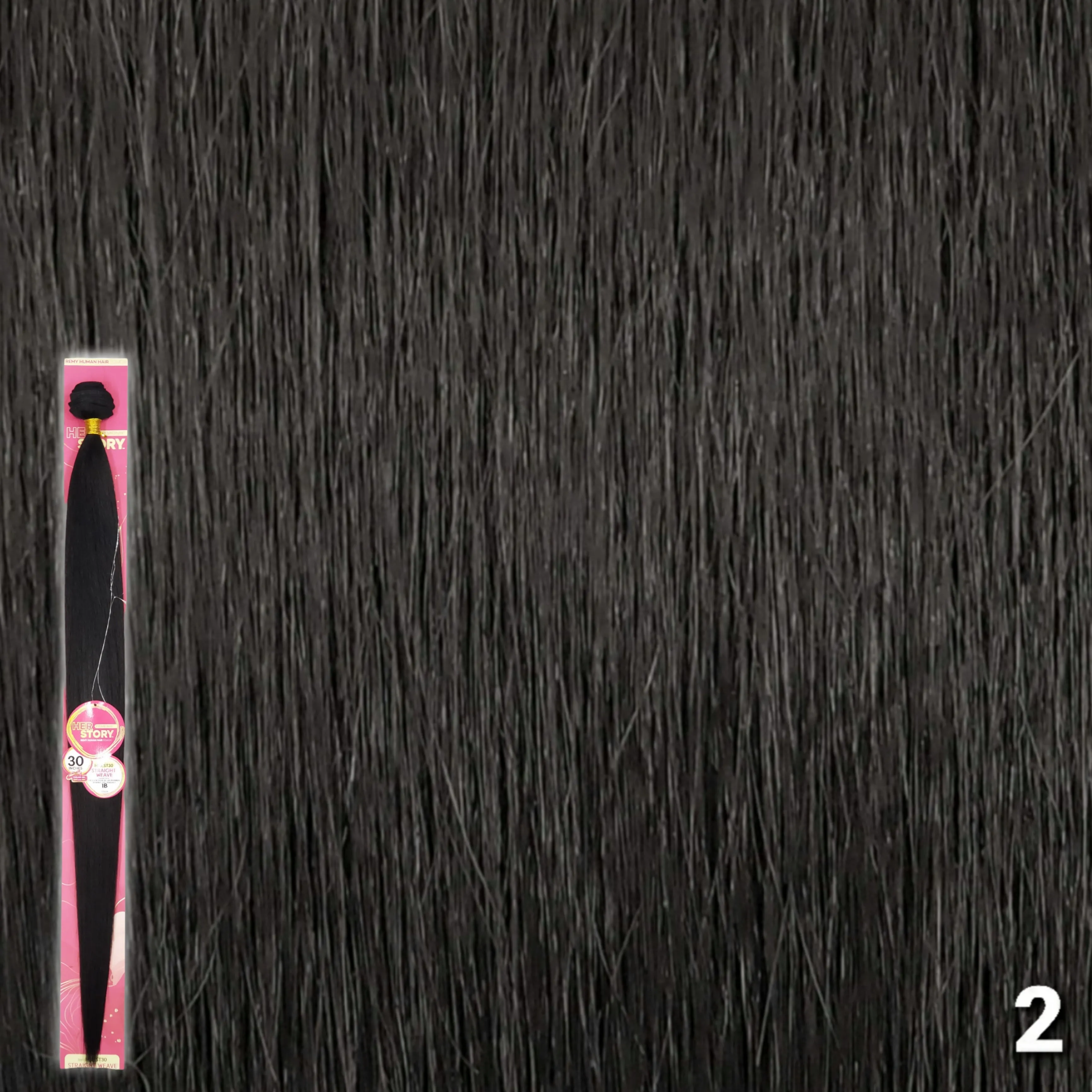 (30") Beshe HER STORY PremierMix Remy Touch Straight Weaving (HSB.ST30)