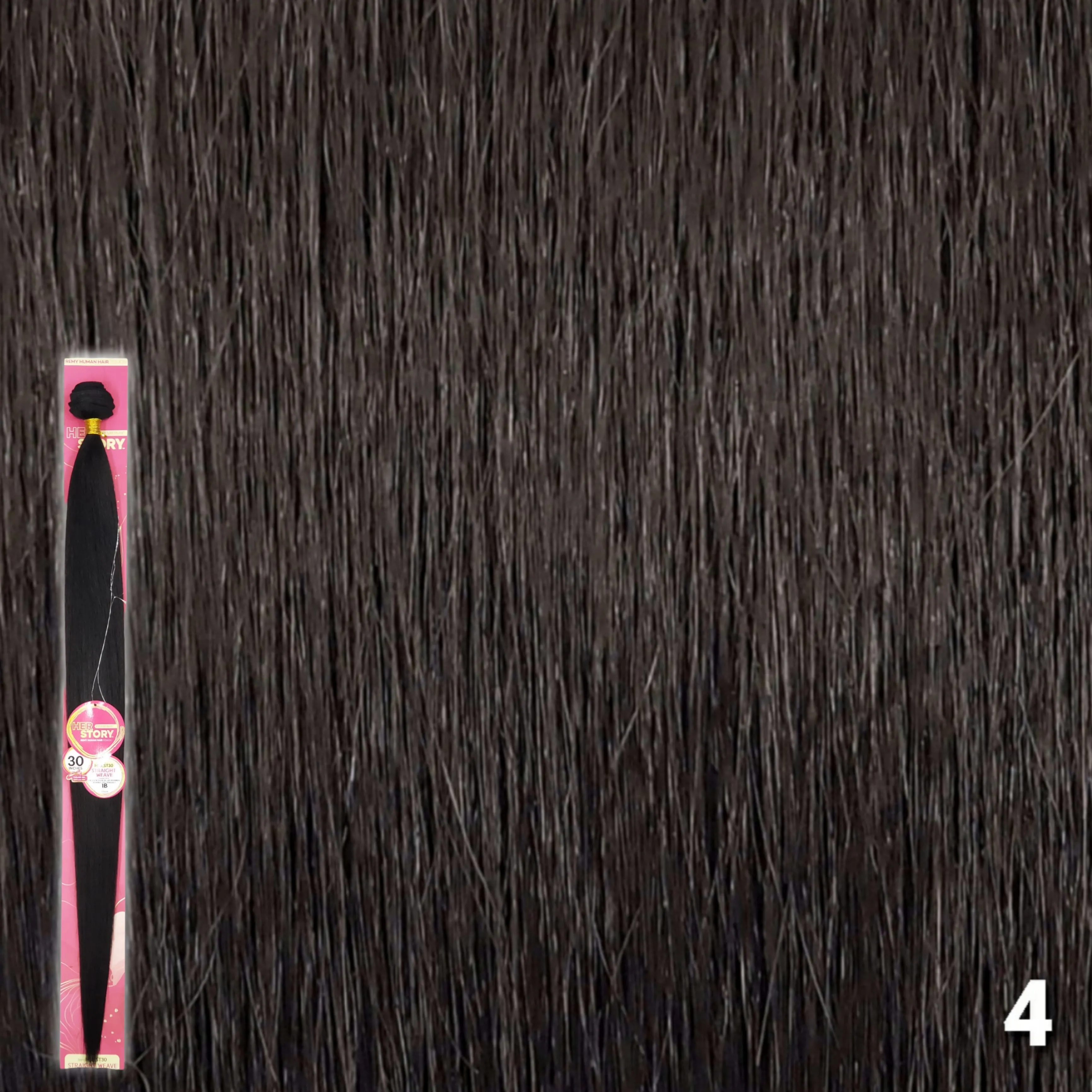 (30") Beshe HER STORY PremierMix Remy Touch Straight Weaving (HSB.ST30)
