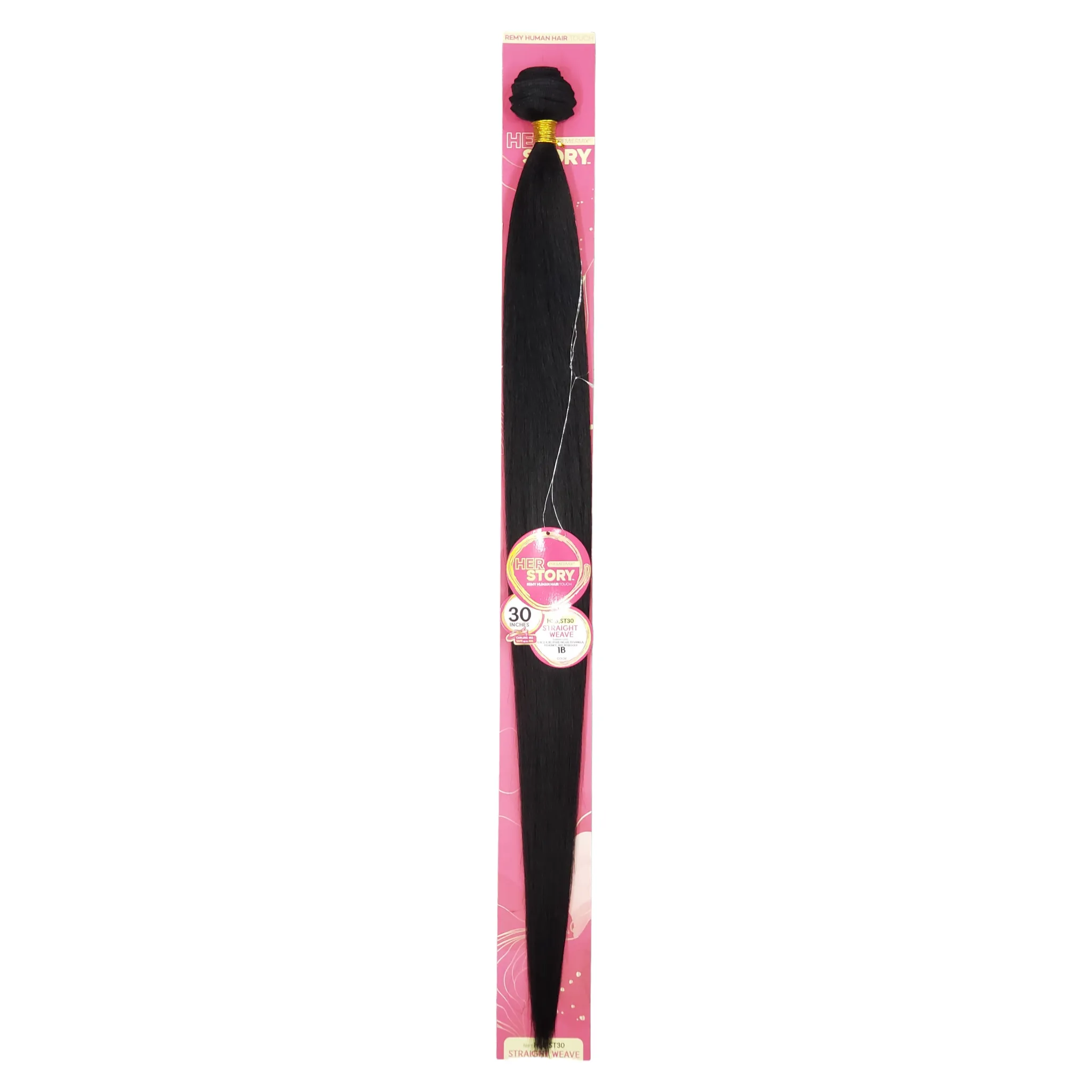 (30") Beshe HER STORY PremierMix Remy Touch Straight Weaving (HSB.ST30)