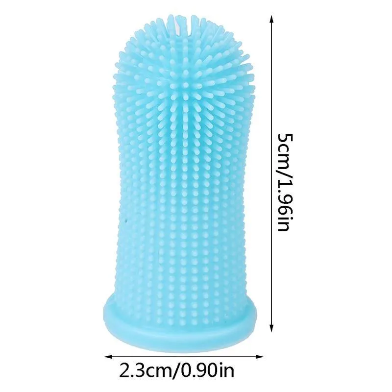 360º Pet Finger Toothbrush | NEW Ergonomic Design