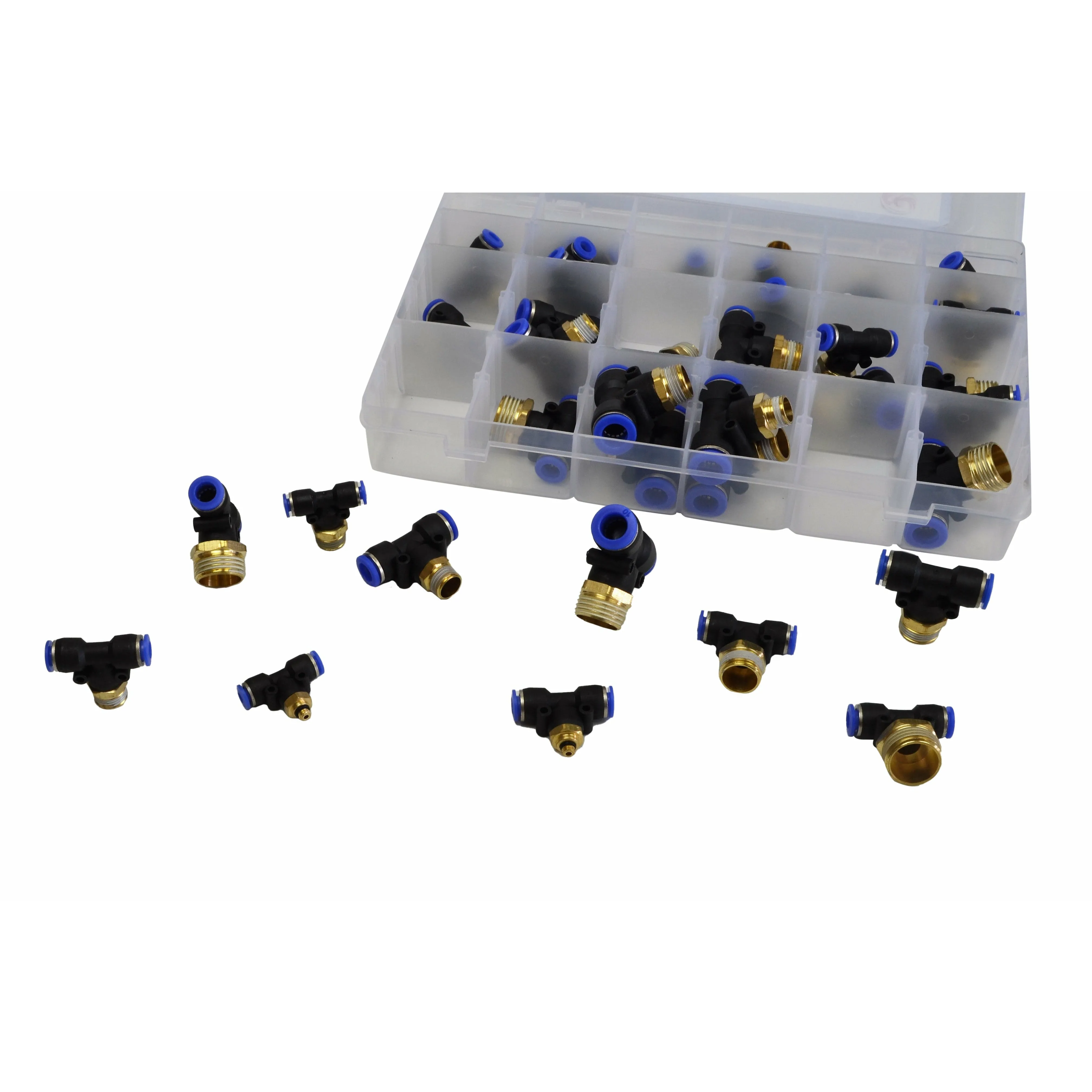 40 pc PB series T Pc Push in Grab Kit Assortment