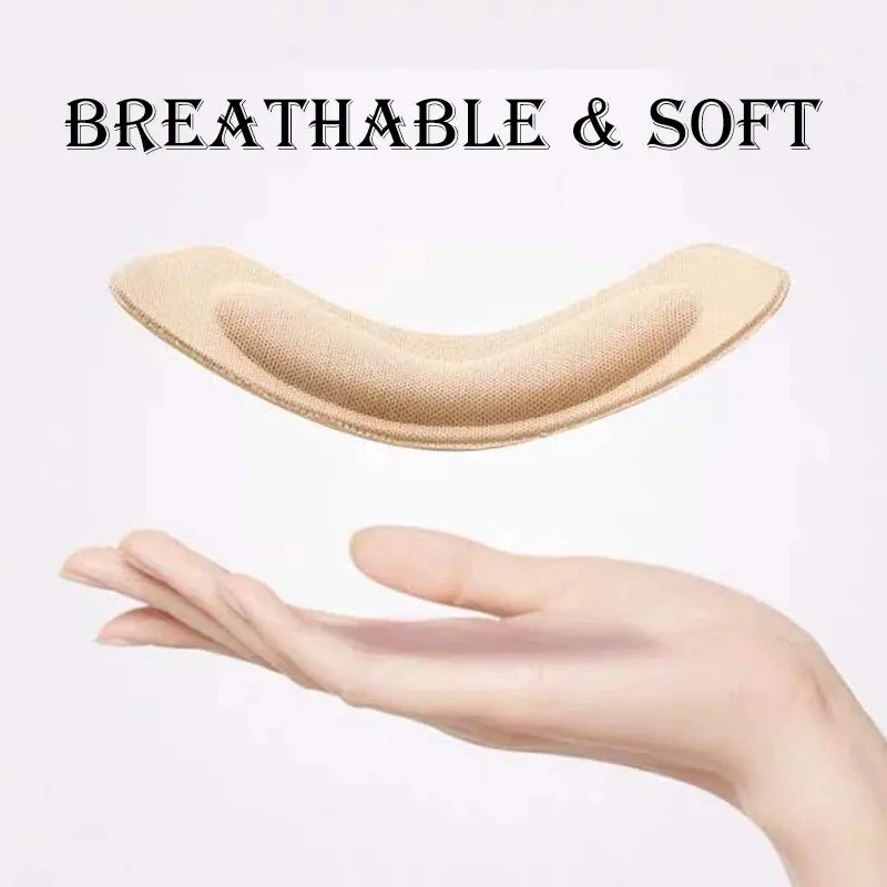 5 Pairs Heel Insoles Patch Pain Relief Anti-wear Cushion Pads Feet Care Heel Protector Adhesive Back Sticker Shoes Insert Insole