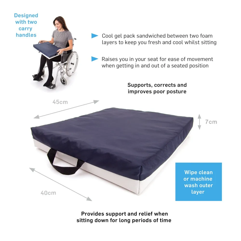 66fit Sitting and Wheel Chair Cushion - Gel