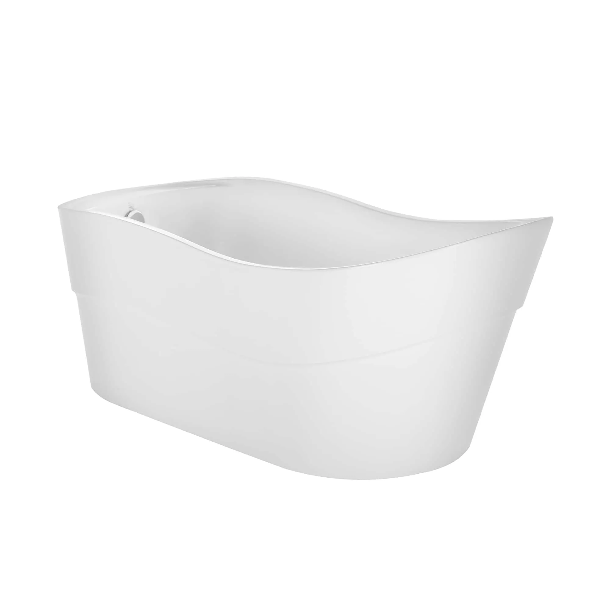 67" Freestanding Soaking Tub with Left Drain