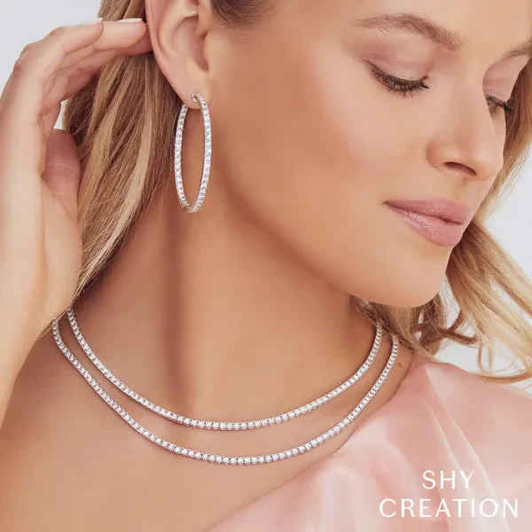 8.70ctw Diamond Tennis Necklace