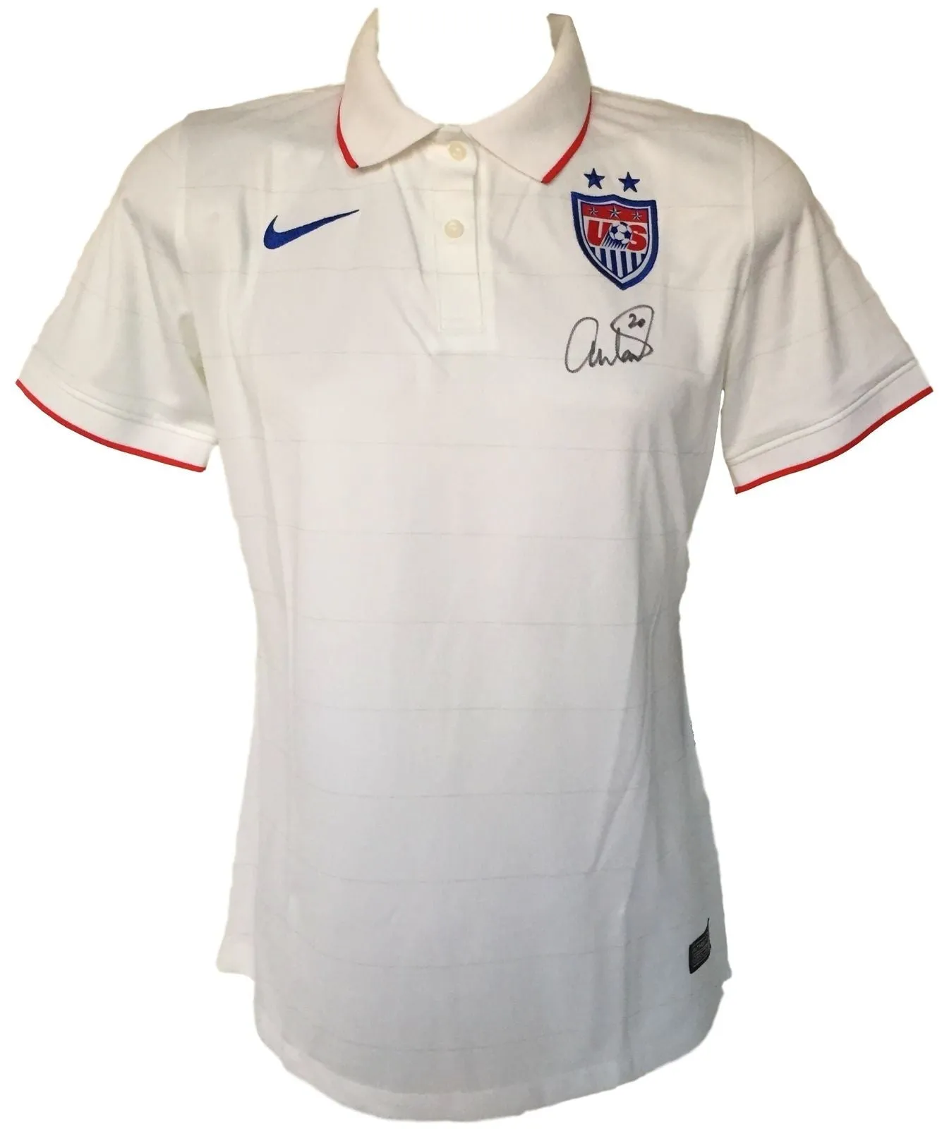 Abby Wambach Signed Autographed Team USA Soccer Jersey (JSA COA)