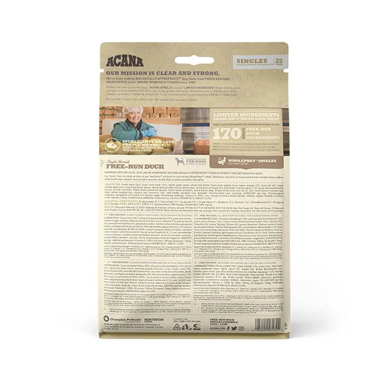 Acana Free-Run Duck Dry Dog Food