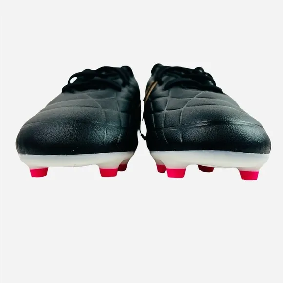 Adidas Youth Copa Pure.3 Firm Ground Soccer Cleats HQ8945 Black/Pink Size 3.5
