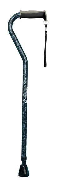 Airgo Comfort-Plus™ Aluminum Cane, Offset Handle
