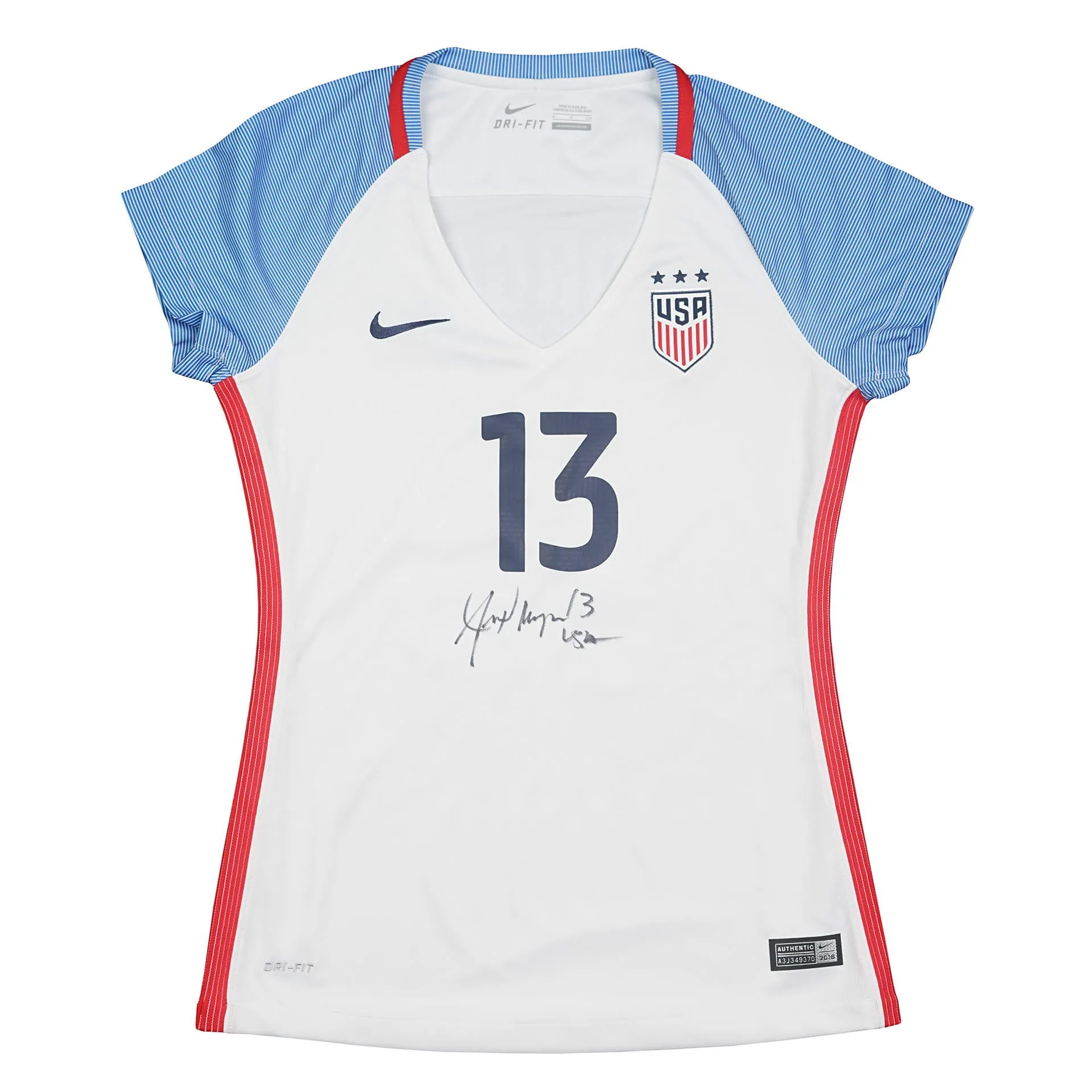 Alex Morgan Autographed Jersey