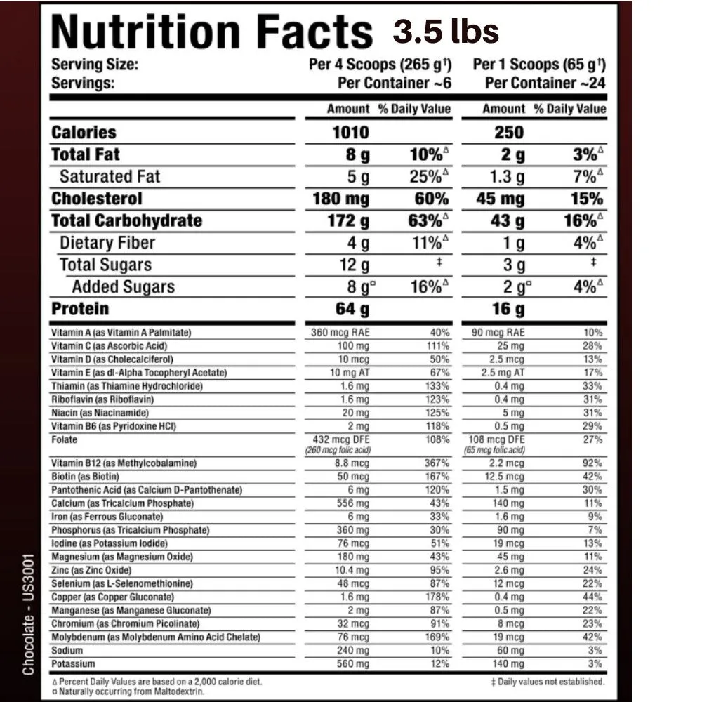 AllMax QuickMass Gainer 3.5lbs (Kosher) Exp Jun-Aug 2025