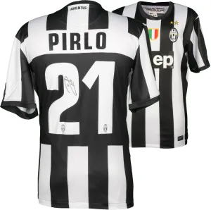 Andrea Pirlo Signed Autographed Juventus Soccer Jersey (Fanatics COA)