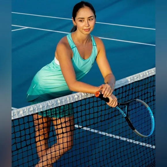 AO Court Accelerate Skort Australian Open Teal Women's Tennis Skirt‎ Large