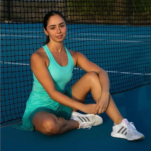 AO Court Accelerate Skort Australian Open Teal Women's Tennis Skirt‎ Large