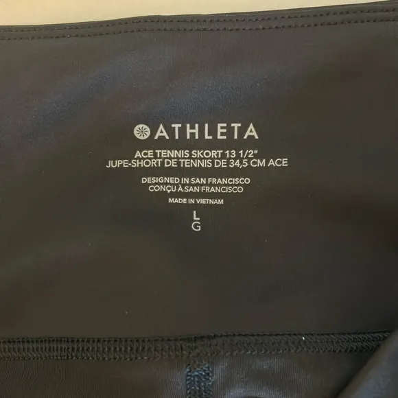 Athleta Ace Tennis Skort 13.5 Large
