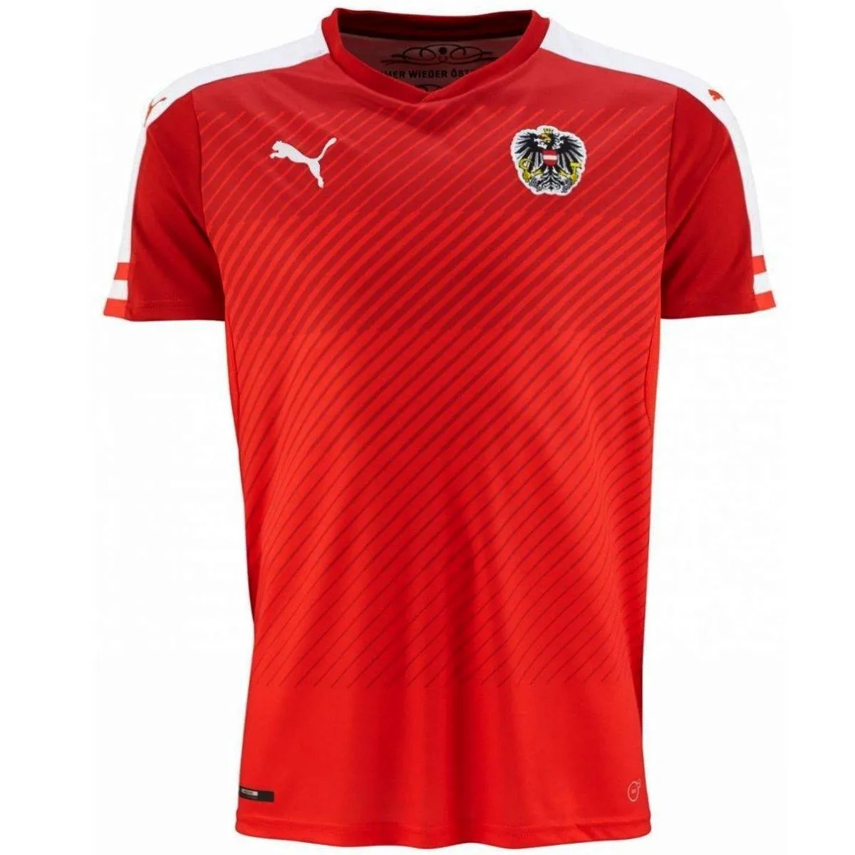 Austria national team Home soccer jersey 2017 - Puma