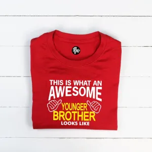 Awesome Younger Brother T-Shirt for Men
