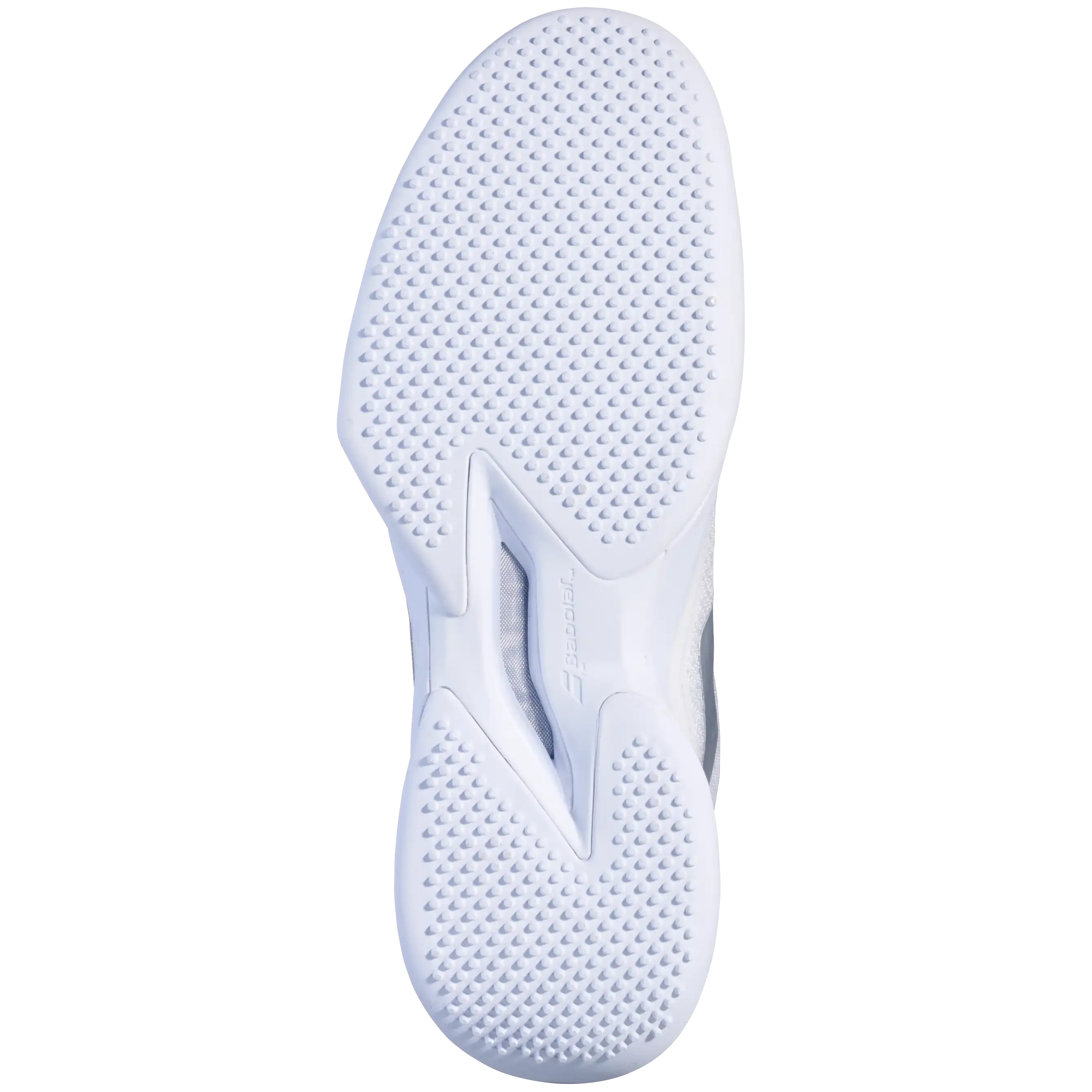 Babolat Women's Jet Mach 3 Grass Wimbledon Tennis Shoe In White/Silver