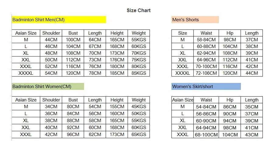 Badminton Mens and Women Shirts Sports Clothes Table Tennis Li Ning shirts L296